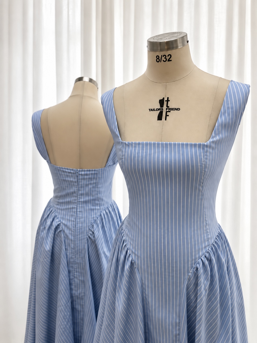 blue and white stripe